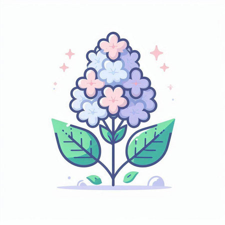 Flower icon. Flat illustration of flower vector icon for web designのイラスト素材