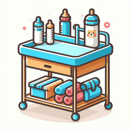 Bathroom equipment vector illustration. Bathroom furniture. Bathroom interior design. Bathroom furniture.のイラスト素材