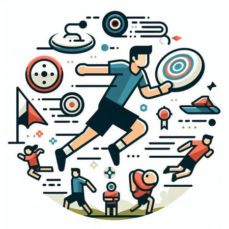 Vector illustration of people playing soccer. Line art design for web, site, advertising, banner, poster, board and print.のイラスト素材