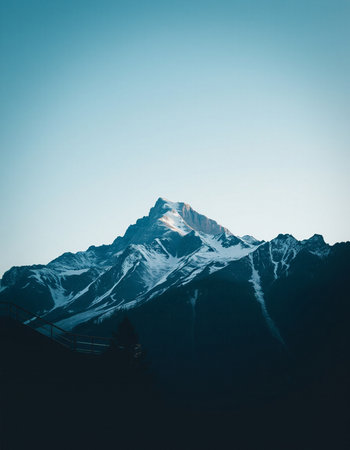 Matterhorn, the highest mountain in the Alps, Switzerland.の写真素材