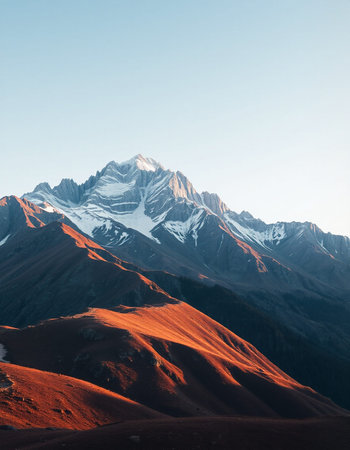 Mountains in Himalayas, Annapurna Conservation Area, Nepal