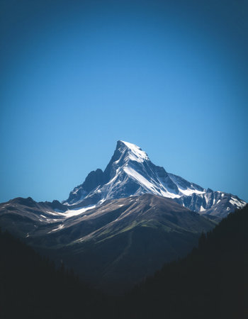 Matterhorn in swiss alps, Switzerland. Beautiful mountain landscape.の写真素材