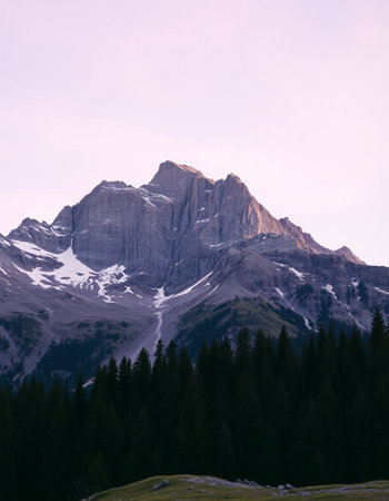 Mountains in the Dolomites, Italy. Toned.の写真素材