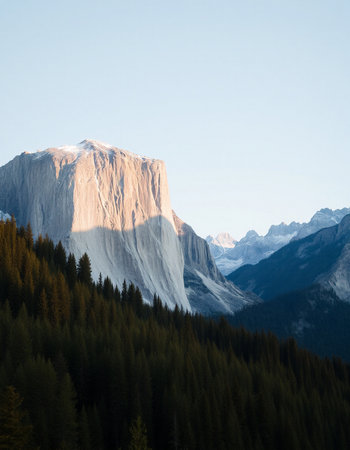Yosemite National Park in California, United States of America.の写真素材
