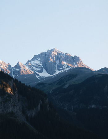 Mountains in the Italian Dolomites in summer, Italy.
