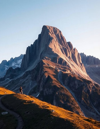 Illustration of a young man working at home. Vector illustration.の写真素材