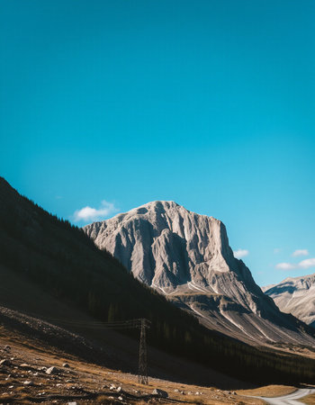 Lake Louise in Banff National Park, Alberta, Canada. Beautiful turquoise lake in the Canadian Rockies.の写真素材