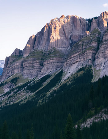 Dolomites mountains in Italy. Dolomites are a group of mountain range in South Tyrol, Italy.