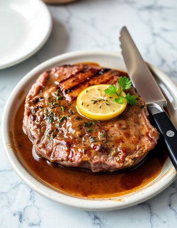 Two boxer in boxing gloves. Vector illustration in a flat style.の写真素材