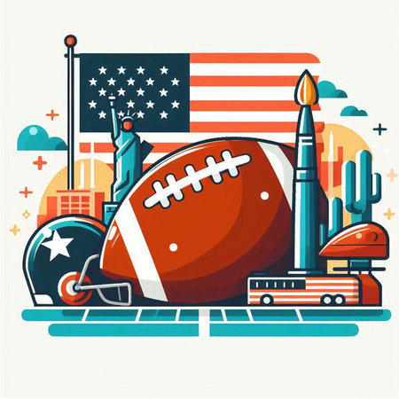 Mortar and pestle with honey and green tea leaves vector illustration.のイラスト素材