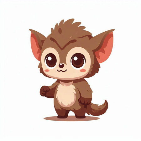 Vector illustration of a bus on the road. Cartoon style, flat design.のイラスト素材