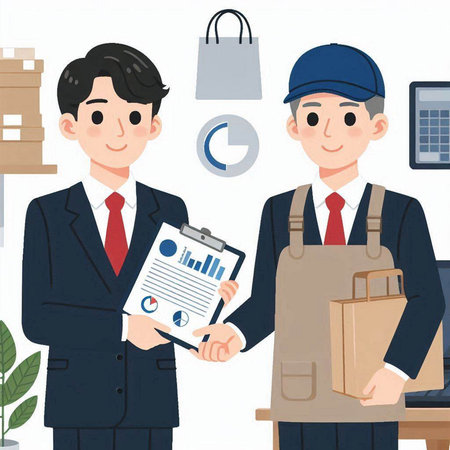 Chinese woman in traditional costume. Happy Chinese New Year. Vector illustrationのイラスト素材