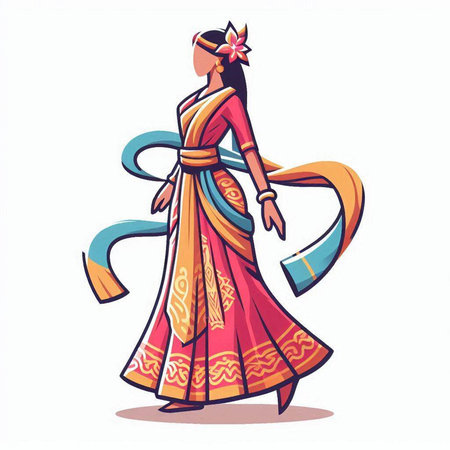 Colorful oriental ethnic pattern for your design. Vector illustration.のイラスト素材