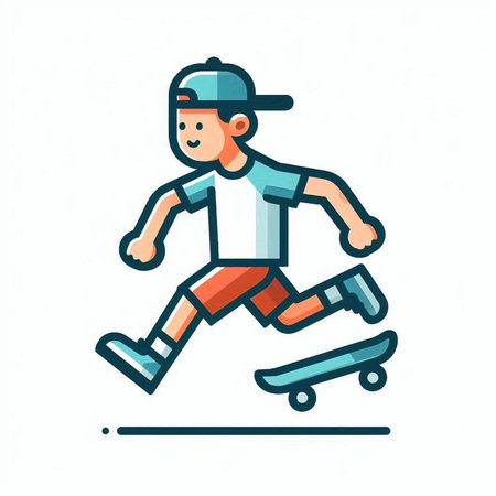 Chinese woman in traditional costume with cactus. Vector illustration in flat styleのイラスト素材