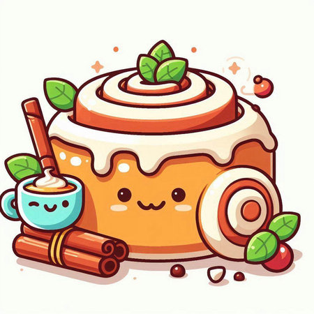 Beer bottle, glass, apple and wheat. Vector flat illustration.のイラスト素材