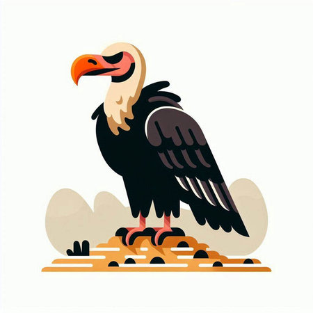 Illustration of a set of people working at a coffee shop.のイラスト素材