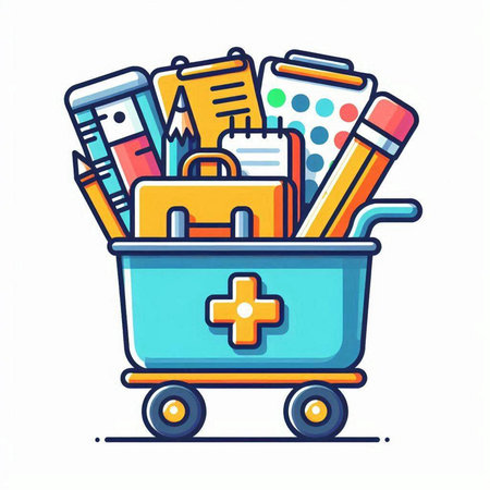 Landscape of the ancient city of China. Vector illustration in flat styleのイラスト素材