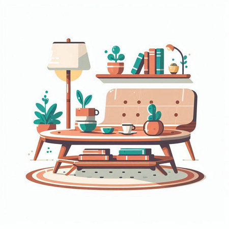 Illustration of a martial arts fighter jumping in the air viewed from side set inside circle on isolated background done in retro style.のイラスト素材