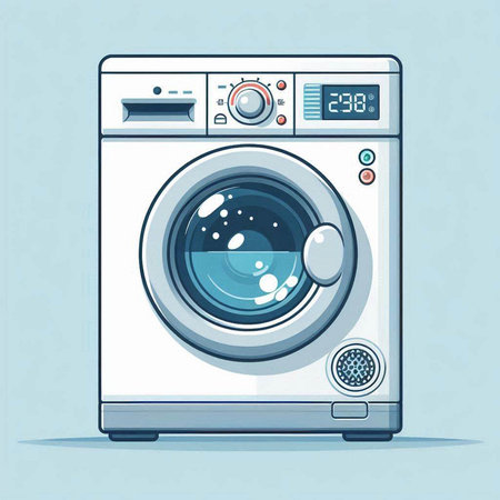 Cute cartoon watermelon character with honey dipper. Vector illustrationのイラスト素材