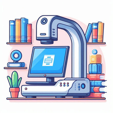 3d printer. 3d technology. Vector illustration in flat styleのイラスト素材