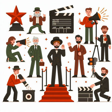 Cute cartoon bubble tea character with ice cream and mint leaves.のイラスト素材