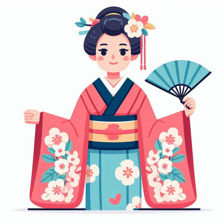 Electric bike. Electric vehicle. Vector illustration in a flat style.のイラスト素材