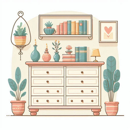 Illustration of green peas in a bowl. Vector illustration in cartoon style.のイラスト素材