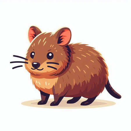 Raspberry fruit isolated on white background. Vector illustration in cartoon style.のイラスト素材