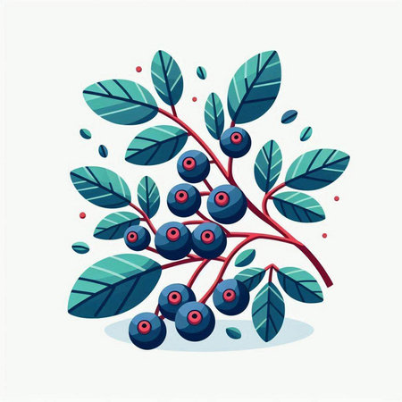 Laptop with plant growing out of the screen. Vector illustration.のイラスト素材