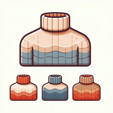 Set of bottles with essential oils. Vector illustration in cartoon style.のイラスト素材