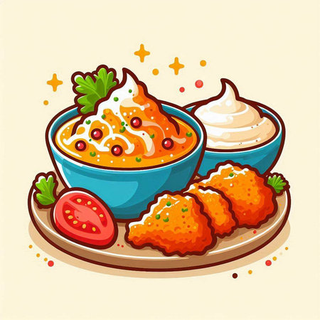 Cute dog cartoon vector illustration. Cute cartoon dog character.のイラスト素材