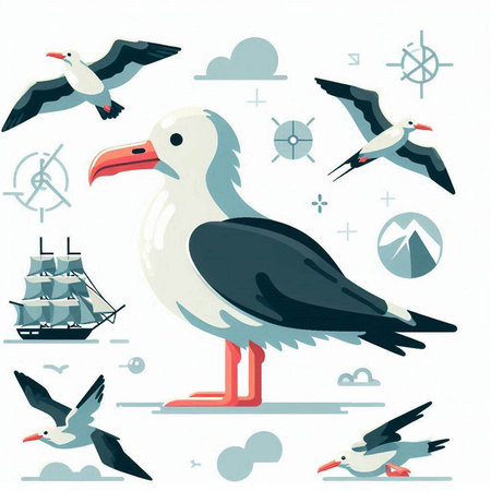 Fire engine. Vector illustration in flat style isolated on white background.のイラスト素材