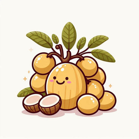 Women's hat with flowers. Vector illustration in doodle style.のイラスト素材