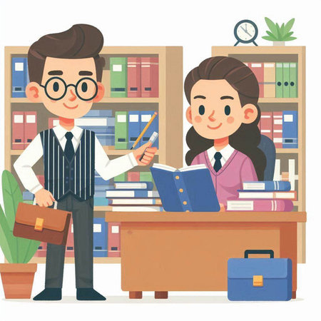 Cute cartoon dog wearing a t-shirt. Vector illustration.のイラスト素材