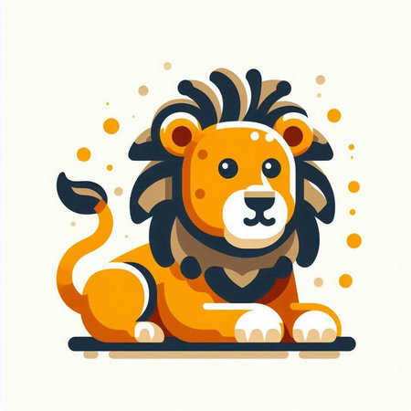 Cute kawaii rice cake on a plate. Vector illustration.のイラスト素材