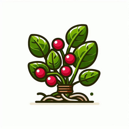 Beetroot vector illustration. Fresh beetroot in a bowl.のイラスト素材