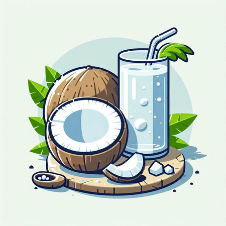 Cute boy with mobile phone. Vector illustration in cartoon style.のイラスト素材