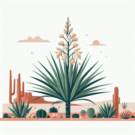 Mango smoothie in glass with fresh fruits. Vector illustration.のイラスト素材