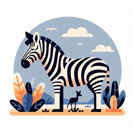 Cute cartoon orange fruit character on white background. Vector illustration.のイラスト素材