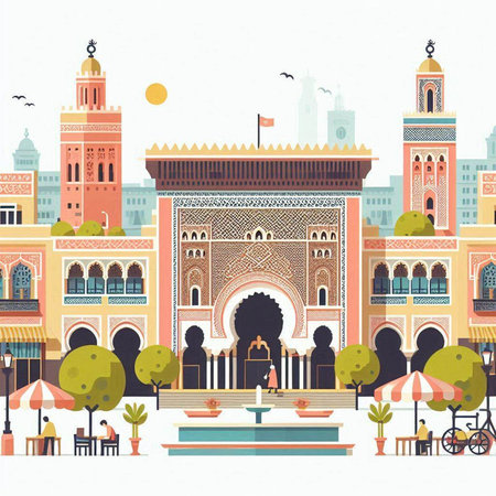 Herbs in a pot. Herbs and spices. Vector illustration.のイラスト素材