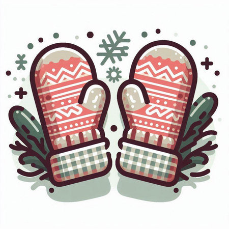 Illustration of Japanese miso soup with green tea leaves and brown sugarのイラスト素材