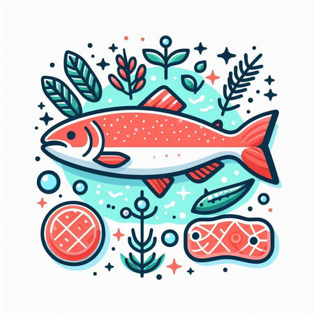 Working place with laptop, mobile phone and lamp. Vector illustration.のイラスト素材