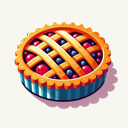 Girl playing the violin on the background of music instruments. Cute cartoon vector illustration.のイラスト素材