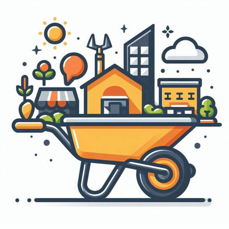 Cute watermelon fruit character. Vector flat cartoon style illustration.のイラスト素材