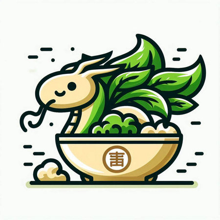 Vector illustration of a japanese koi fish in a bowl.のイラスト素材