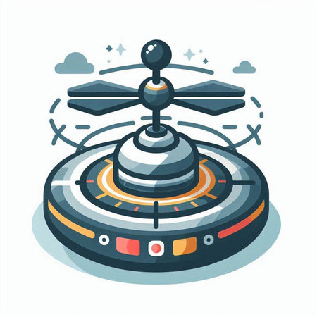 Vector illustration of virtual reality. Futuristic user interface. Interface in flat style.のイラスト素材