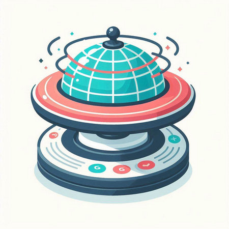 Space icon. Vector illustration. Isolated on a white background.のイラスト素材