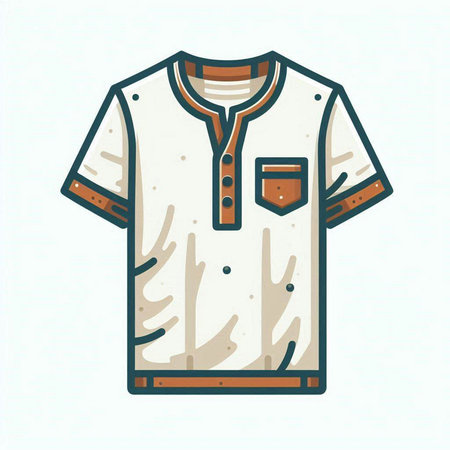 Baseball t-shirt vector illustration, isolated on white background.のイラスト素材