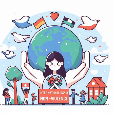 International Day of Remembrance. Vector illustration in flat cartoon style.のイラスト素材