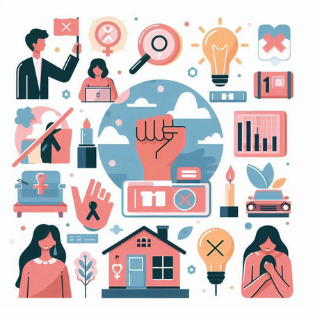 Flat design vector illustration concept of online education, distance learning, e-learning, distance training, online education.のイラスト素材